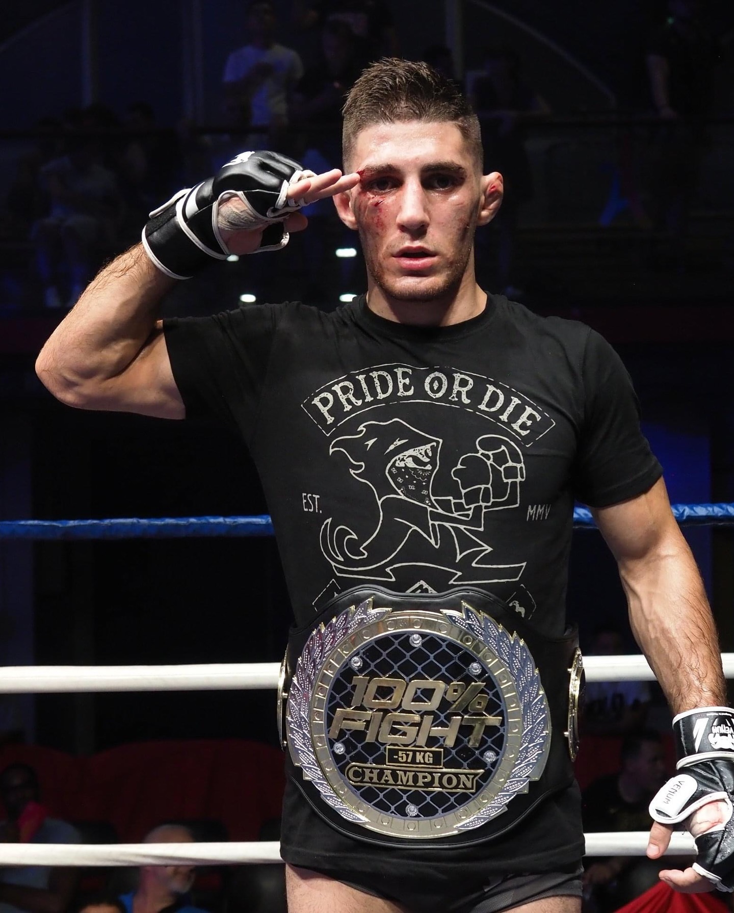 Michael Aljarouj young 100% Fight fighter