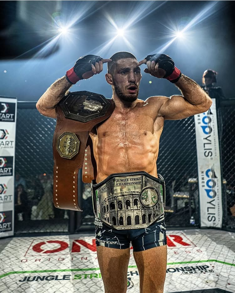 Michael Aljarouj double champion Jungle Strike and MMA GP